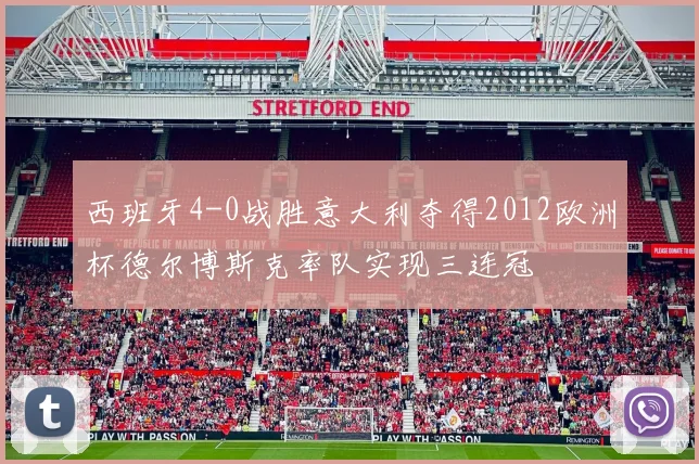 西班牙4-0战胜意大利夺得2012欧洲杯德尔博斯克率队实现三连冠