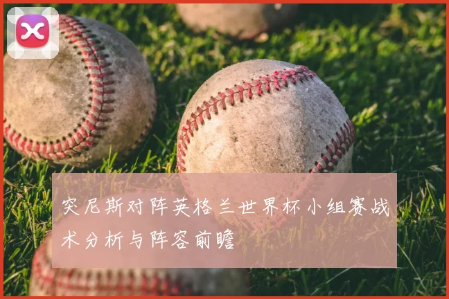 突尼斯对阵英格兰世界杯小组赛战术分析与阵容前瞻